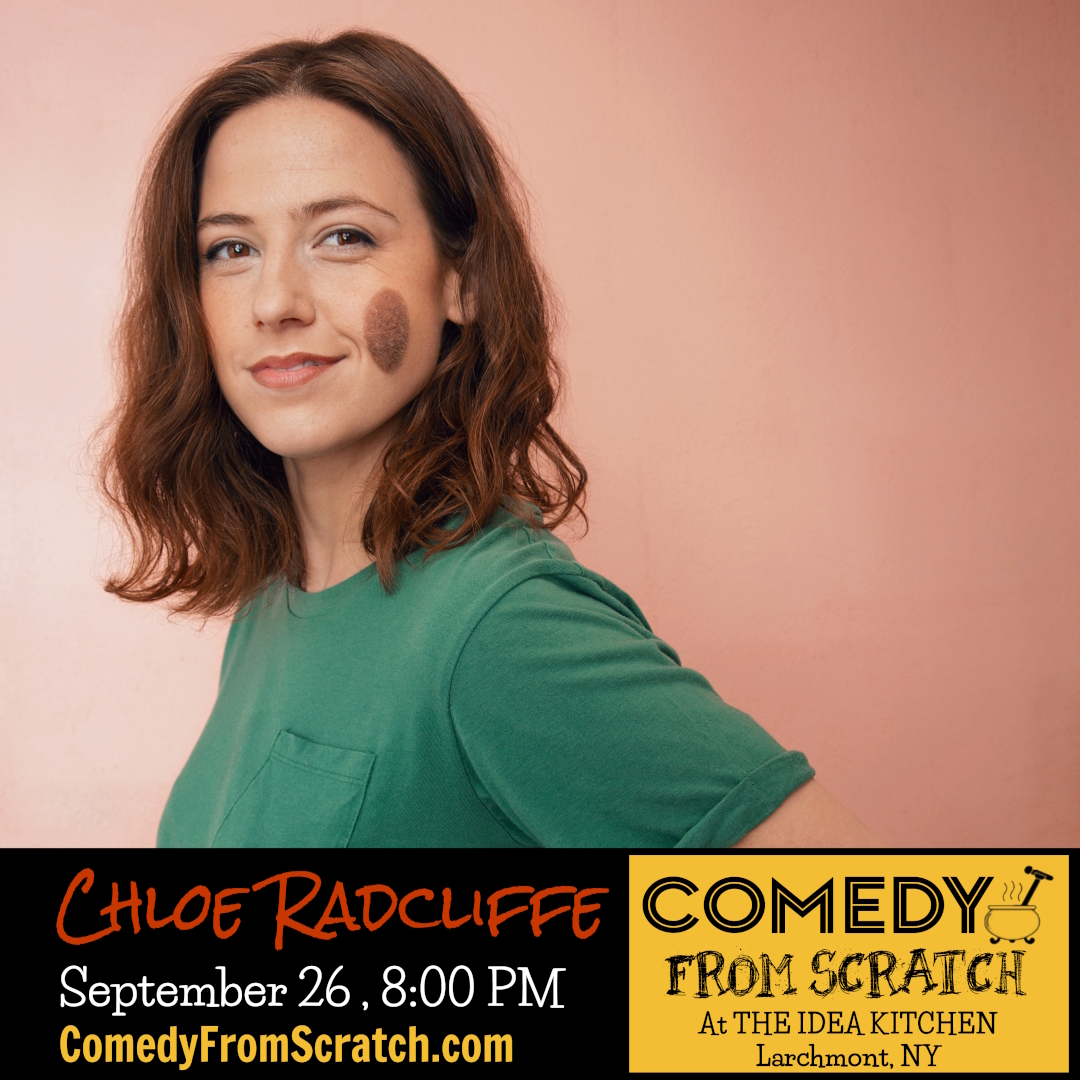 Headshot of Chloe Radcliffe, Comedy From Scratch, Best of Westchester Comedy Show