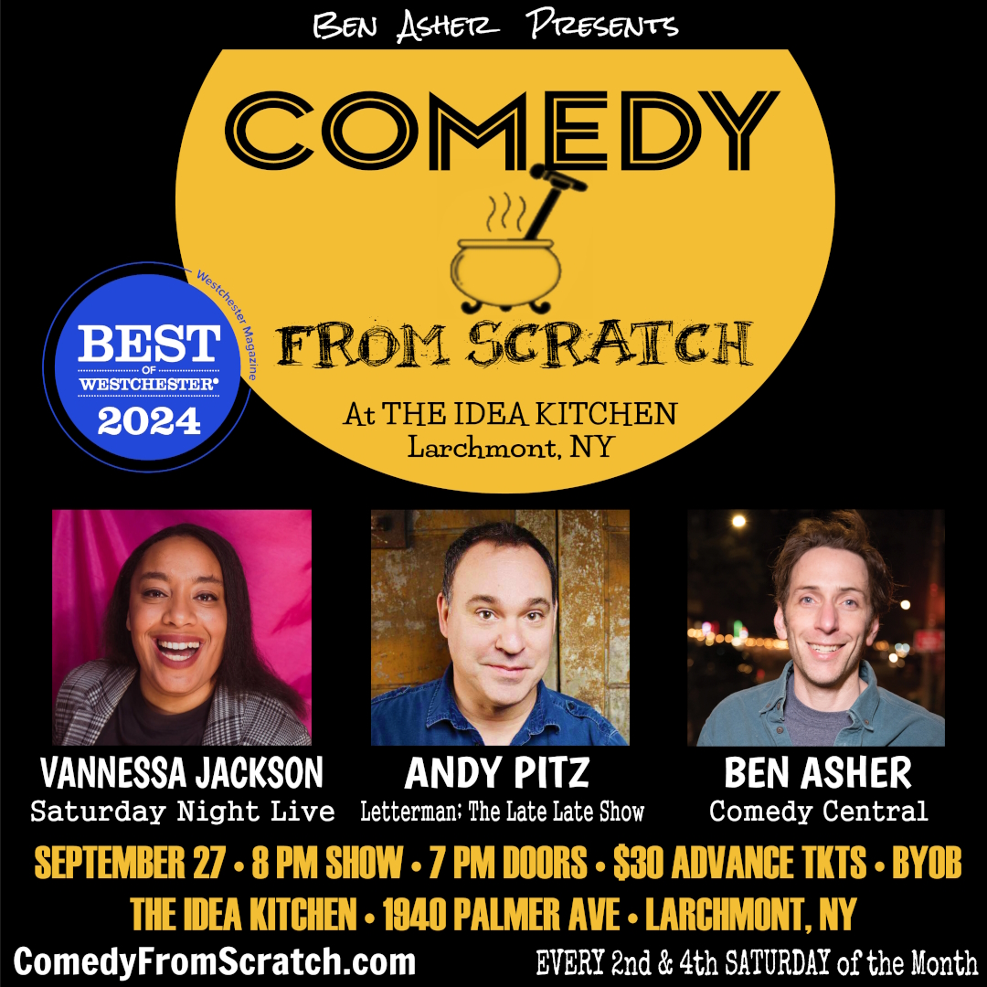 Comedy Show Flyer - Sept 28
